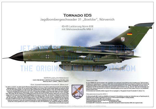 Poster Preview FBW 31 Tornado IDS 45+95 Norm 83B with MW-1